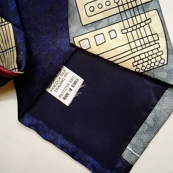 Vintage Ambassador Handmade Men Tie - Picture 6 of 10